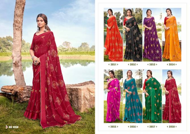 5D Designer Fancy Latest Wholesale Saree Collection